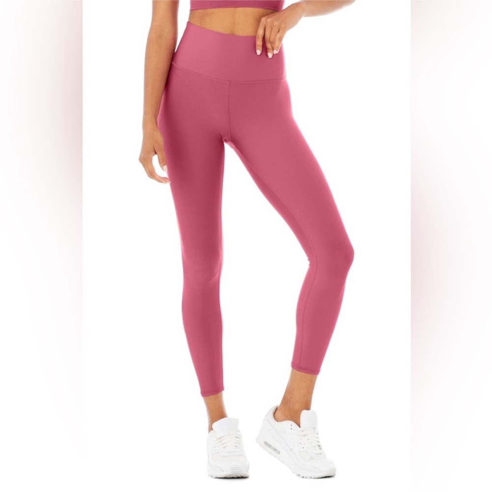 ALO Yoga 7/8 Airlift Leggings in Raspberry Sorbet